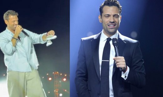 Αργυρός - «Έλιωσε» ο τραγουδιστής με το δώρο που δέχτηκε επί σκηνής για τον γιο του, Βασίλη