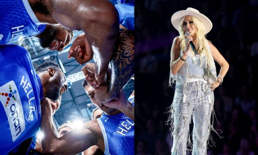 Eurobasket 2025: Ξέφρενοι πανηγυρισμοί για το χάλκινο – Η Εθνική το γιόρτασε με... Άννα Βίσση!