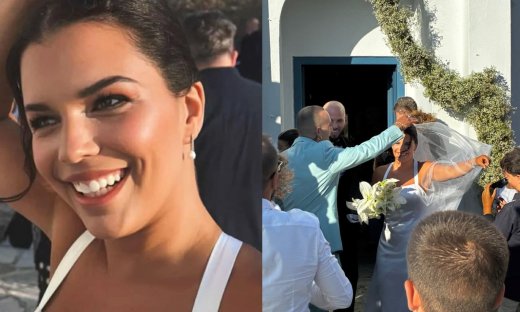 Μαρία Κλάρα Μαχαιρίτσα: Παντρεύτηκε η κόρη του Λαυρέντη Μαχαιρίτσα–Ο γάμος στην Τήνο & τα πρώτα καρέ