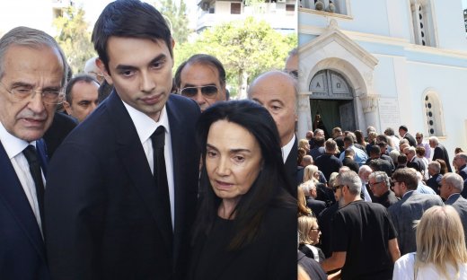 Λένα Σαμαρά: Θλίψη στο μνημόσυνο σαράντα ημερών από τον ξαφνικό θάνατό της!