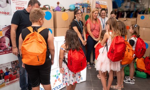 Ο ΟΠΑΠ στο πλευρό των παιδιών του Οργανισμού Κοινωνικής Φροντίδας ΜΚΟ «Θεόφιλος»