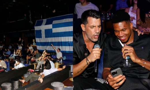 Το γλέντι της Εθνικής στον Φέρρη που άνοιξε μόνο για εκείνους! Οι χοροί & το κέφι των Αντετοκούνμπο