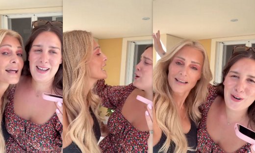 Το τρυφερό σχόλιο της Μενεγάκη στο βίντεο με τη Θεοδωρίδου & την κόρη της Ανδριάνα να τραγουδούν