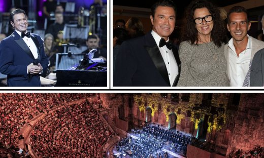 Κατάμεστο το Ηρώδειο για τον «Οικουμενικό Θεοδωράκη» & τον Φραγκούλη- Σπάνια εμφάνιση της Αρβανιτάκη