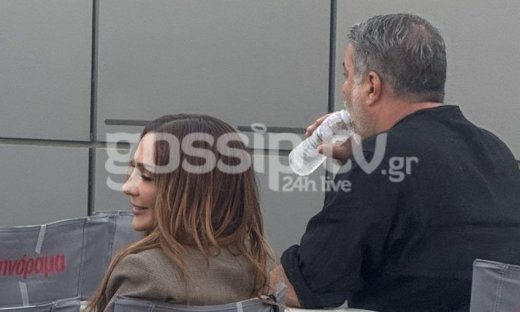 Αποκλειστικές εικόνες - Πόρτο Λεόνε: Η Δέσποινα Βανδή στο πλευρό του Μπισμπίκη στην avant premiere!