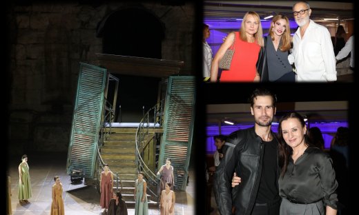 Κατάμεστο το Ηρώδειο για την Ηλέκτρα του Σοφοκλή - Οι λαμπερές παρουσίες