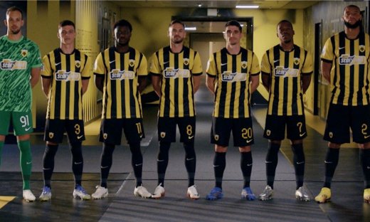 ΠΑΜΕ ΣΤΟΙΧΗΜΑ:Με πρωταγωνιστή τον Πέτρο Μάνταλο αποκαλύφθηκε το νέο λογότυπο στη φανέλα της ΑΕΚ