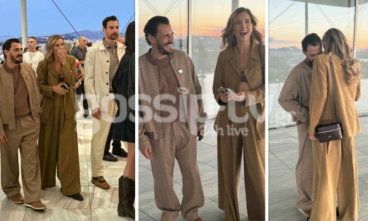 Σβήγκος & Καλογεροπούλου: Αχώριστοι και στην ΕΡΤ - Τα τρυφερά τετ α τετ & η συνάντηση με Κουκουράκη