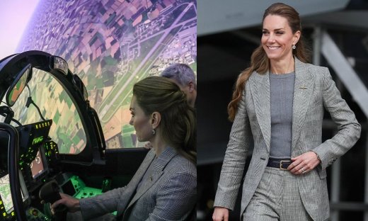 Κέιτ Μίντλετον: Πιλοτάρει μαχητικό αεροσκάφος & εντυπωσιάζει– Ο μικρός Λούις ακολουθεί τα βήματά της