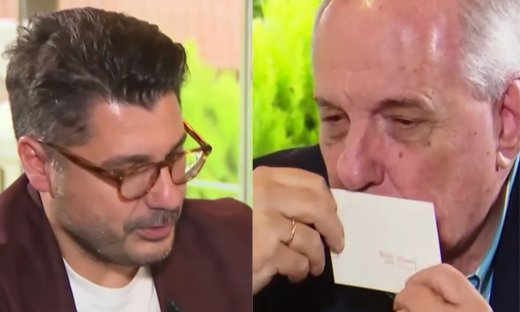 Τέρενς Κουίκ: Ξέσπασε σε κλάματα με την έκπληξη του Λάμπρου Κωνσταντάρα – «Τι μου έκανες τώρα…»