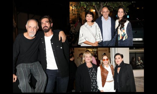 Γιώργος Κιμούλης: Παρέλαση επωνύμων στην επίσημη πρεμιέρα της παράστασης «Η συνάντηση»