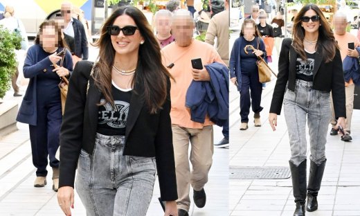 Σταματίνα Τσιμτσιλή: Η casual εμφάνιση στο κέντρο της Αθήνας! - Συνδύασε μοναδικά στυλ και απλότητα