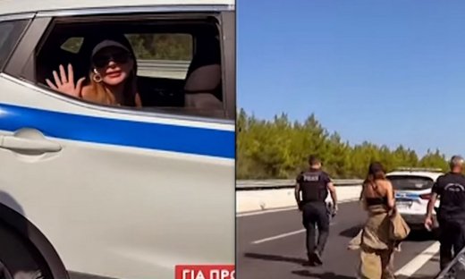 Δέσποινα Βανδή: Όλη η αλήθεια για τη μεταφορά της με το περιπολικό