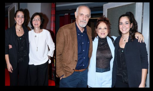 Μαρία Δαμανάκη και Γιώργος Κιμούλης απόλαυσαν την κόρη τους, Μαριάννα στην πρεμιέρα της