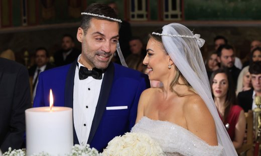 Αλέξανδρος Νότας - Κωνσταντίνα Κόλλια: Ο παραμυθένιος γάμος στην Αθηναϊκή Ριβιέρα