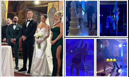 Τούνη: Η παρ' ολίγον τούμπα σε καυτό χορευτικό, τα βατραχοπέδιλα & το pole dancing της νύφης