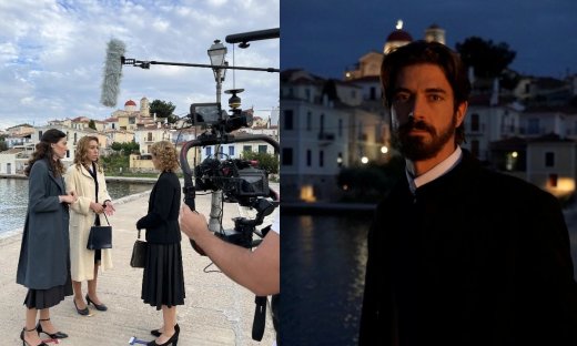 Άγιος έρωτας: Νέα spoiler για τη σειρά και στιγμιότυπα από τα γυρίσματα σε Γαλαξίδι και Άμφισσα