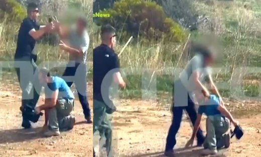 Το συνεργείο του Mega δέχτηκε επίθεση on air στην Κρήτη