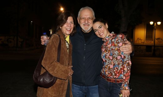 Νίκος Πορτοκάλογλου: Στο θέατρο με την κομψή σύζυγό του – Η σπάνια κοινή εμφάνιση