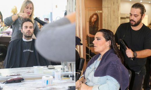 Μέρα ανανέωσης για Ζαρίφη και Φραγκολιά - Πήγαν μαζί για κούρεμα!