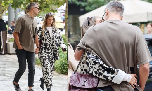 Οικονομάκου-Τσερέλα: Τρυφερά φιλιά στη μέση του δρόμου στο κέντρο της Αθήνας