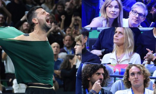 Δεν ήταν μόνο η Μενεγάκη - Οι celebrities που παρακολούθησαν τον τελικό του Djokovic στο ΟΑΚΑ
