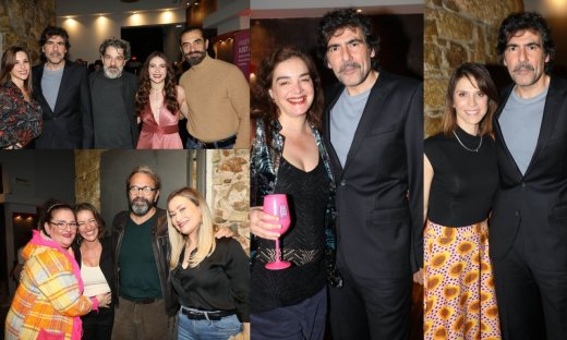 Ο Λαγούτης με τη Φεντόρουφ,ο Συσσοβίτης & σύσσωμος ο θεατρικός κόσμος σε επίσημη πρεμιέρα παράστασης