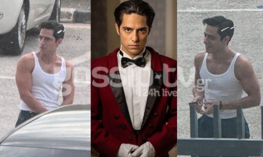 Λάμπρος Κωνσταντέας: O «Νικόλας» του Grand Hotel με το φανελάκι έξω από τo studio της σειράς