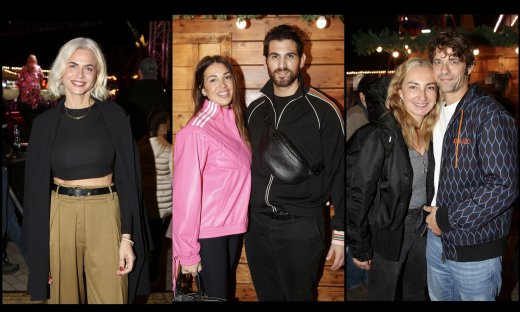 Πλήθος επωνύμων στο άναμμα του χριστουγεννιάτικου δέντρου στην Τεχνόπολη