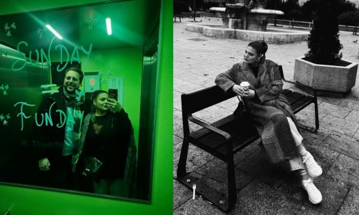 Στην Ισπανία η Δανάη Μπάρκα - Τα νέα εντυπωσιακά καρέ από το ταξίδι της