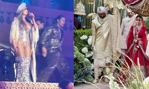 O γάμος των 6,7 εκατομμυρίων, το σόου της Λόπεζ, η 5μετρη τούρτα και οι εκλεκτοί καλεσμένοι