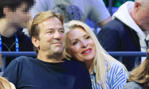 Μενεγάκη – Παντζόπουλος: Οι τρυφερές στιγμές στο γήπεδο και το matchy matchy στιλ