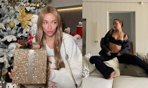 Ελένη Φουρέιρα: Μας έβαλε στο υπέροχο σαλόνι της για να μας δείξει το χριστουγεννιάτικο δέντρο