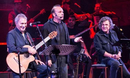 Κακοκαιρία Byron: Αναβάλλεται η αποψινή πρεμιέρα του Γιώργου Νταλάρα και του Βασίλη Παπακωνσταντίνου