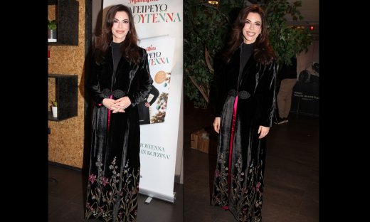 Αντελίνα Βαρθακούρη: Η επιτομή της κομψότητας σε σπάνια έξοδό της – Σικ και εντυπωσιακή