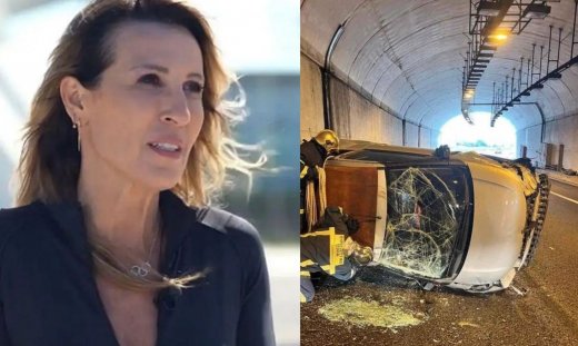 Πηγή Δεβετζή: Σοκαριστικό τροχαίο στην Εγνατία Οδό - Τούμπαρε το ΙΧ μέσα σε τούνελ