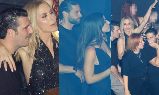 Τα τρυφερά τετ α τετ Γεροντιδάκη - Ντορέττας στα μπουζούκια και ο Βασάλος με τη σύντροφό του