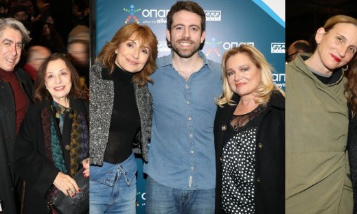 Η Σεσίλ Μικρούτσικου, ο Μπερικόπουλος με την Αλεξίου, η Καβογιάννη και άλλοι καλλιτέχνες σε πρεμιέρα