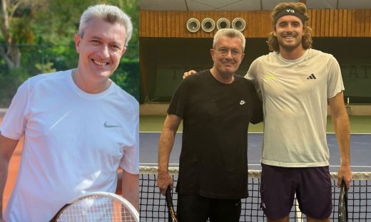 «Ε ναι Τον κέρδισα!» O Nίκος Χατζηνικολάου έχασε από τον Τσιτσιπά στο τένις αλλά ισοφάρισε στο...