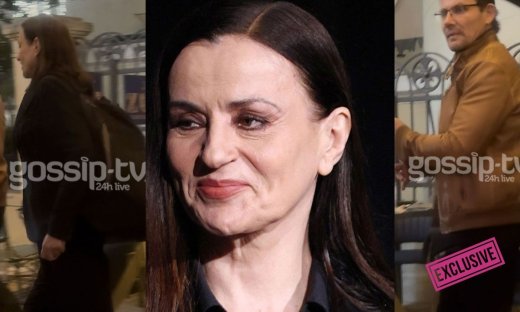 Καρυοφυλλιά Καραμπέτη-Κρις Ραντάνοφ: Σπάνια έξοδος για το ζευγάρι-Ερωτευμένοι στο κέντρο της Αθήνας