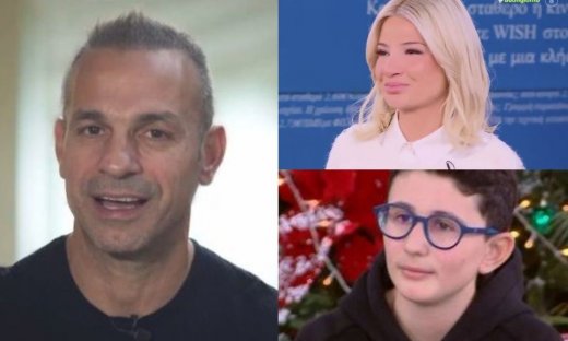 Ντέμης Νικολαΐδης στον 14χρονο Μιχαήλ: «Είμαι θαυμαστής σου» - Με δάκρυα η Σκορδά