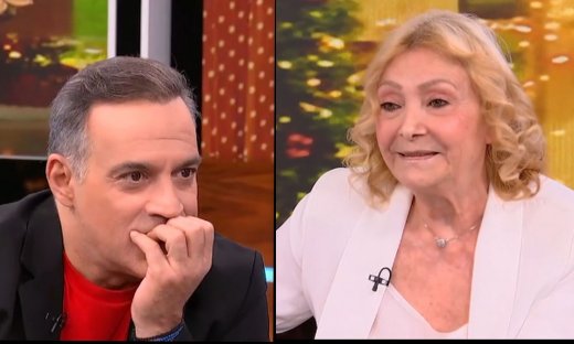 Άφωνος ο Κρατερός Κατσούλης με την Νέλλη Γκίνη -  «Σε παρακαλώ… αλήθεια τώρα;»