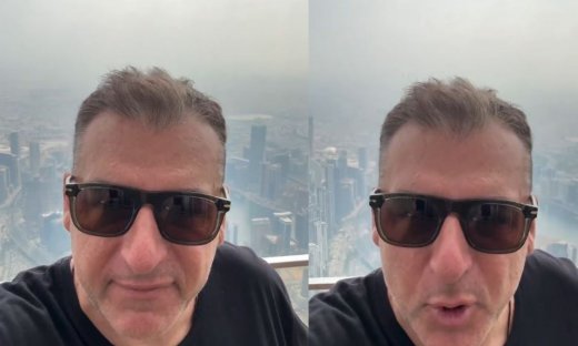 Λιάγκας: Στο πιο ψηλό κτίριο του κόσμου - Το βίντεο από τις διακοπές του με την Αντωνά στο Ντουμπάι