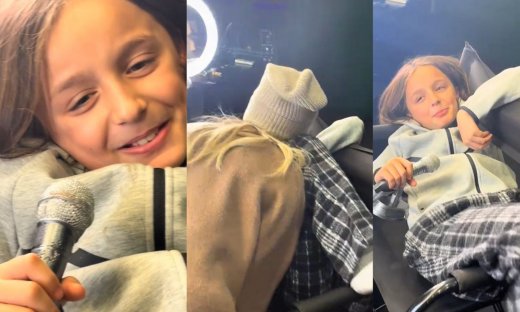 Άννα Βίσση: O εγγονός της ερμήνευσε το «Σε περίπτωση που» & εκείνη «λιώνει» ακούγοντας τον