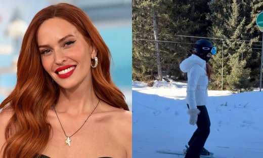 Σίσσυ Χρηστίδου: Έκανε σκι για πρώτη φορά στο Κουρσεβέλ με τα παιδιά της - Το βίντεο που έγινε viral