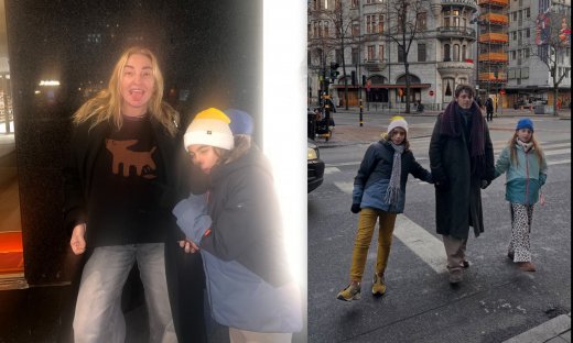 Χριστούγεννα σαν παραμύθι! Η οικογένεια Τότσικα απολαμβάνει γιορτινές στιγμές στην Στοκχόλμη