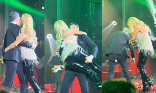 Viral ο Ρουβάς - Σήκωσε τη Θεοδωρίδου και του σκίστηκε ξανά το παντελόνι