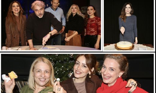 Άρχισαν οι κοπές βασιλόπιτας στα θέατρα! Ποιος ο τυχερός που κέρδισε το φλουρί;