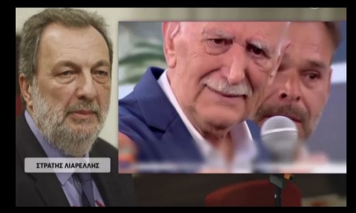 Κηδεία Γιώργου Παπαδάκη - Mε τρεμάμενη φωνή ο Στρατής Λιαρέλλης στον επικήδειο: «Γιωργάρα, στο καλό»