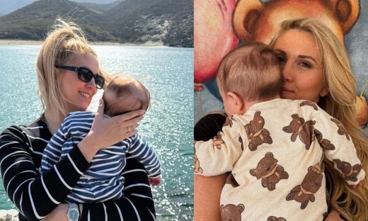 «Ζωή μου» - H Φωτεινή Πετρογιάννη σε χαρούμενες στιγμές αγκαλιά με τον γιο της